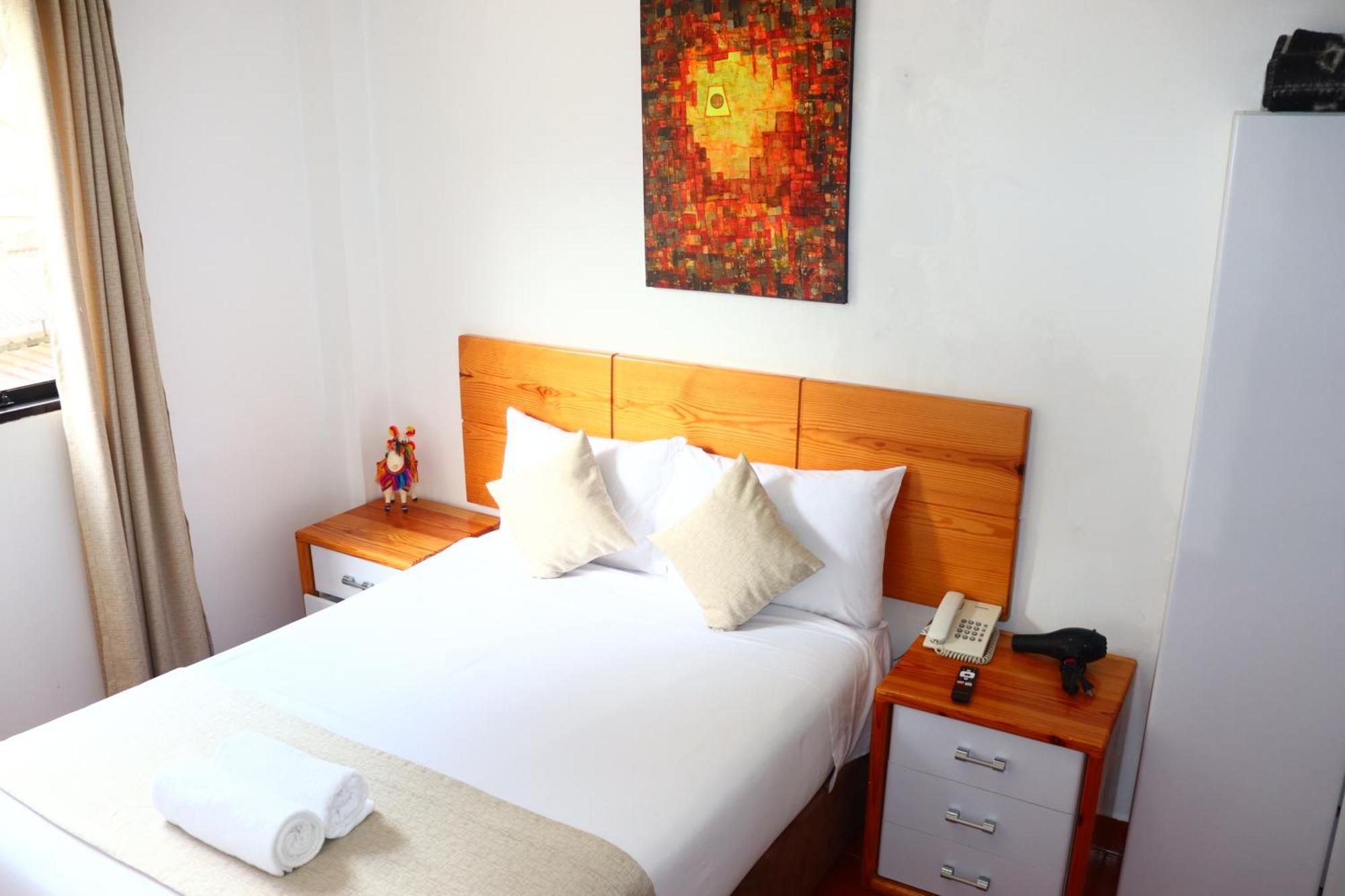 Quarto Duplo com Vista das Montanhas