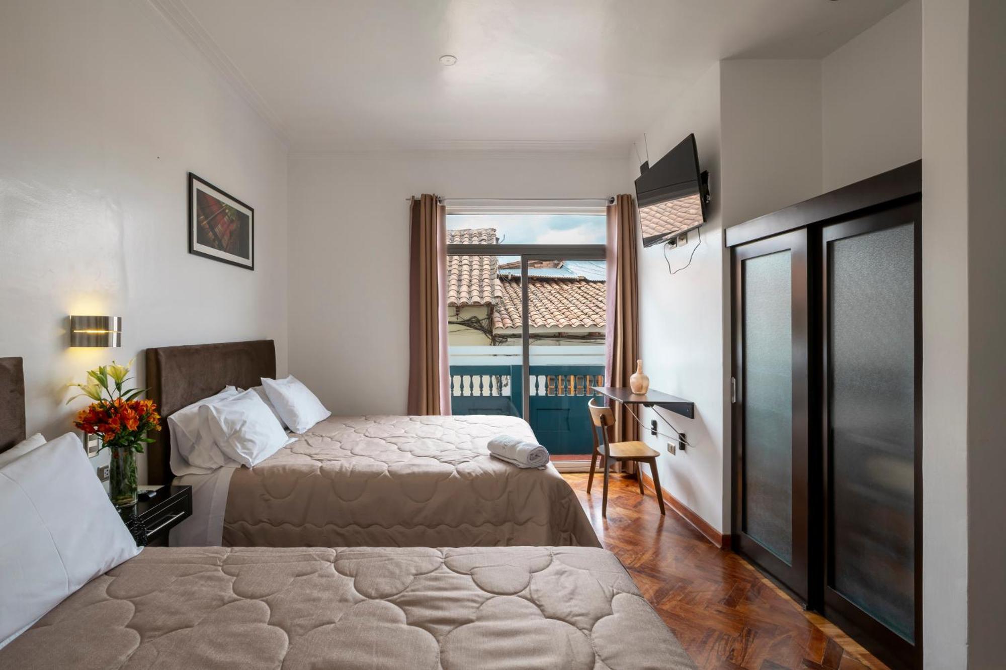 Superior Doppel- oder Zweibettzimmer mit Stadtblick